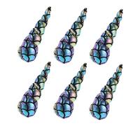 Gatuida 6Pcs Unicorn Headbands for DIY Hair Accessories for Birthday Holiday and Themed Parties Lightweight and Comfortable Party Headdress for Carnival Dress Up Props