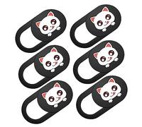 Gatuida 6pcs Webcam Cover Slide Laptop Camera Privacy Cover Easy Slide Open Close for Secure Digital Life