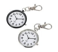 Gatuida 6pcs Women Nurse Watch Nurse Fob Watch Keychain Keyring Quartz Pocket for Girls