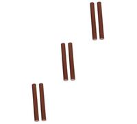 Gatuida 6pcs Wood Scratch Repair Markers Easy Use Furniture Repair Kit for Scratches and Versatile Wax Fillers for Tables Floors and Doors Light Walnut