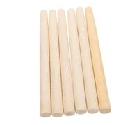 Gatuida 6pcs Wooden Replacement Garden Tool Handles Long Hammer Grip for Hoe Cultivator Farming Repair Supplies
