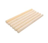 Gatuida 6pcs Wooden Replacement Handles for Garden Tools Hoe and Wood Handles with Smooth Polished Grip Compatible with Various Farming and Gardening Implements