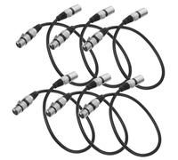 Gatuida 6pcs Xlr Cable Pin Male to Female Microphone Cord Durable Audio Line for Ktv Sound Systems and Mic Connections for Professional and Enthusiast Use