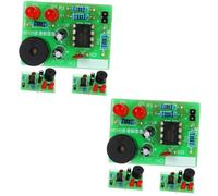 Gatuida 6sets Soldering Practice Kit for Electronic Flash Circuit DIY Hobby Soldering Kit Project Circuit Boards for Teaching Supplies and Beginners