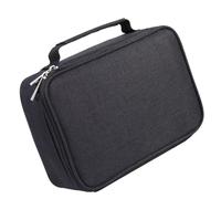 Gatuida 72holes Square Canvas Pencil Bag Solid Layers High Capacity Sketch Coloring Pencil Case for Art Supplies Girl