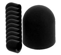 Gatuida 75pcs Replacement Silicone Stylus Tips Touch Screen Pen Nib Covers Pen Tip Cases for Touch Pencil Fits Devices