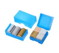 Gatuida 7pcs Scientific Density Cubes Copper Iron Aluminum Shapes Cube Cylinder for Density Experiments Physics Experiments Classroom Studies and Stem Education