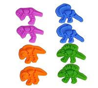 Gatuida 8 Pcs Dinosaur Shaped Beach for Lightweight PP Educational Plaything Creative Early Learning Accessories for Boys Safe Molding for Outdoor Fun