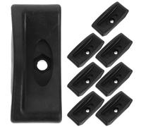 Gatuida 8 Pcs Dumbbell Rack Holder Dumbbell Stand Black Pp Protects Floors for Home Gym Weight Storage