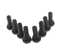 Gatuida 8 Pcs Tr-412 Black Rubber Snap-in Tire Valve Stems for Cars and Trucks Sturdy Air Seal for Easy Installation