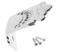 Gatuida 8-string Metal Mandolin Tailpiece Screws Triangle Mandolin Tailpiece Accessory for Parts and Guitar Supplies Suitable for String Replacement