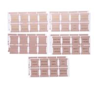 Gatuida 80PCS Bible Tabs, PU Leather Paper Study Journaling Rose Gold