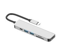 Gatuida 87w Usb- Adapter Video Output Pd Fast Charging Data Transfer Speed Compatible Type-c Laptops for Easy Connectivity