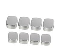 Gatuida 8pcs Aluminum Can Soap Box Multi-Capacity Holders for Balm Cases Practical Storage for Jewelry and Cosmetic Organisers for Handmade Soap and Cosmetic Storage Cases