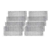 Gatuida 8pcs Black Plastic Aquarium Grid Divider with Modular Design for Fish Tank Filter Plate, Fish Segregation Board to Increase Survival Rate in Aquariums