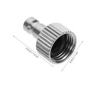 Gatuida 8pcs Female Threaded Airbrush Adapter Quick Release Alloy Coupling Hose Connector Fitting Replacement for DIY Crafts Supplies