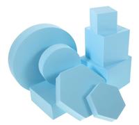 Gatuida 8pcs Geometric Cube Photo Props Lightweight Decorative Photography Props for Product Display Craft Jewelry and Cosmetics for Photoshoots