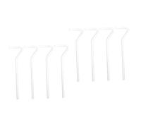 Gatuida 8pcs Glass Rod Plate Spreader for Lab Use Professional Spreading Tools for Agar and Cultures Cell Spreaders for Laboratory