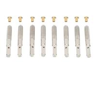 Gatuida 8Pcs Lyre Harp String Pegs Replacement Set Sturdy Lyre Harp Peg Parts with Fixing Pins Professional String Pins for and Musical Instrument Repair