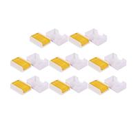 Gatuida 8pcs Natural Light Brown Rosin for Violin and Viola Bow, Dust-free String Instrument Care Blocks Suitable for Violinists and Stringed Instruments