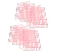 Gatuida 8Pcs Reusable Bunny Pads Non Slip DIY Drainage Mat for Pet Cages for Rabbit and Guinea Pig Accessories Lightweight and Practical Design