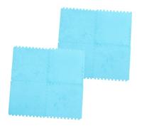 Gatuida 8pcs Small Pets Sleeping Pads Washable Guinea Pig Cage Liners Soft Wool Bedding Mats for Hamsters Chinchillas Rabbits Hedgehogs Warm Blue