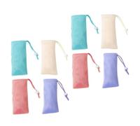 Gatuida 8pcs Soap Holder for Bar Soap Exfoliating Net Drawstring Net for Bath and Shower for Hanging Travel Wash