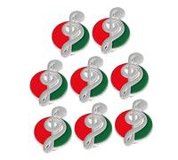 Gatuida 8pcs Stylish Musical Note Brooch Pins Enamel Jewelry for Women Accessories for Clothes Bags Hats for Music Lovers