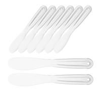 Gatuida 8pcs Thickened Mask Stick Spatula Plastic Body Mask Stirring Spoon Skincare Mud Brush Makeup Routine Tools for Beauty Mixing