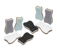 Gatuida 8pcs Thickened Sponge Kitchen Cleaning Supplies Scouring Pad Dish Cleaning Cloth for Bowls Multipack Washing up Sponges for Kitchen Accessory