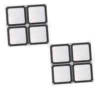 Gatuida 8pcs Ultra-thin Mesh Computer Fan Filter Dust Filter Air Vent Cover Mesh Fan Computer Case Fine Workmanship Ventilation