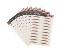 Gatuida 8sheets Eyebrow Stickers Practical Beauty and Easy to Apply Fake Eyebrow Decals for Women Girls and Brow Stencils Kit Use for Daily Makeup Special Occasions