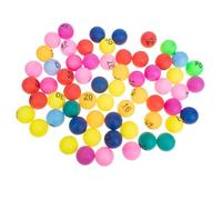 Gatuida 90Pcs Draw Balls Colorful Fillable Balls for Bingo Games Party Fun DIY Projects Easy to Use Raffle Balls for Exciting Entertainment Activities