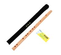 Gatuida Abs Resin 6-hole Recorder Musical Instrument for Beginners Detachable 4-section Design Lightweight Portable Clarinet Suitable for Classroom and Music Practice