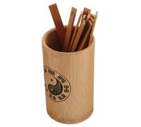 Gatuida Accurate I Ching Divination Kit Bamboo Bucket Fortune Telling Sticks Portable Feng Shui Learning Tool for Decision Support and Harmonious Home Environment