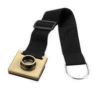 Gatuida Adjustable Cello Endpin Anchor Non-slip Holder with Thick Foam Pad Alloy Strap for Floor Protection and Stability Oxford Cloth Musical Accessory Compatible with Chairs and Stands