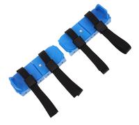 Gatuida Adjustable Ice Skates with Double Runners and Strap Fastening Figure Skate Protectors for Outdoor Ice Skating and Skiing Versatile Training Support for Growing