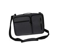 Gatuida Adjustable Laptop Messenger Bag with Detachable Shoulder Strap and Comfortable Handle Water-resistant Computer Pouch for Business and Travel Capacity Notebook Handbag in Blue