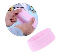 Gatuida Adjustable Pink Sports Yoga Sweatband Breathable Microfiber Cotton Cloth Headband for Makeup Spa Facial Wrap Reusable and Flexible Hairband for Women Fitness and Daily Use
