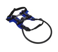 Gatuida Adjustable Protective Harness with Collision Bumper Ring Lightweight Portable Blind Pet Collision Prevention for Safe Exploration