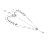 Gatuida Adjustable Rhinestone Bridal Headpiece with Crystal Forehead Chain Lightweight Wedding Hair Accessory for Brides and Bridesmaids Luxury Sparkle Headband with Custom Fit Design