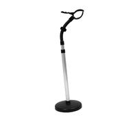 Gatuida Adjustable Rotating Hair Dryer Holder Stand for Salon and Home Use Space-Saving Black Hair Blower Bracket with Strong Load Capacity Floor Storage Rack Compatible with Dryers