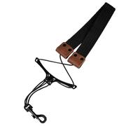 Gatuida Adjustable Saxophone Shoulder Strap Comfortable Harness for Alto Soprano Sax Clarinet Reliable Stability Durability Fit for All Ages Music Instrument Accessory