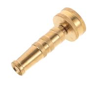 Gatuida Adjustable Twist Brass Garden Hose Nozzle Heavy Duty Leak Resistant Sprayer for Lawn and Ground Cleaning Outdoor Watering Use