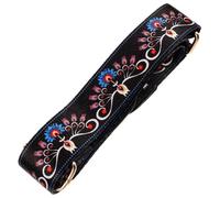 Gatuida Adjustable Vintage Pattern Banjo Strap with Delicate Printed Design for Banjo Folk Guitar Electric Guitar and Bass and Comfortable Shoulder Belt for Musicians