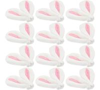 Gatuida Adorable Bunny Ear Decor Hair Clip 20pcs Rabbit Ears Headwear Accessories for Girls Diy Craft