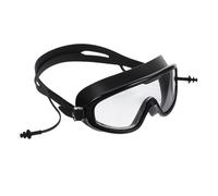 Gatuida Adult Swim Goggles Big Frame Silicone Swim Glasses with Fog Wide Angle HD Lens and Headband for Underwater Vision
