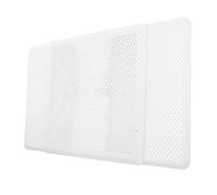 Gatuida Air Conditioner Windshield Adjustable Air Conditioner Wind Deflector Adjustable Deflector Ceiling Vent Cover Wall Vent Cover White Plastic