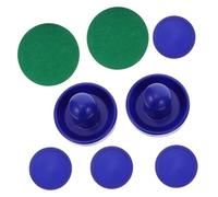 Gatuida Air Hockey Pucks and Strikers Replacement Table Hockey Accessories for Game Rooms Family Fun Environment-friendly Blue