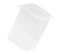Gatuida Airtight Food Storage Container with Lid Clear Yogurt and Oatmeal Keeper for Homemade Fermenting Food Grade Plastic for Freshness and Quality Preservation